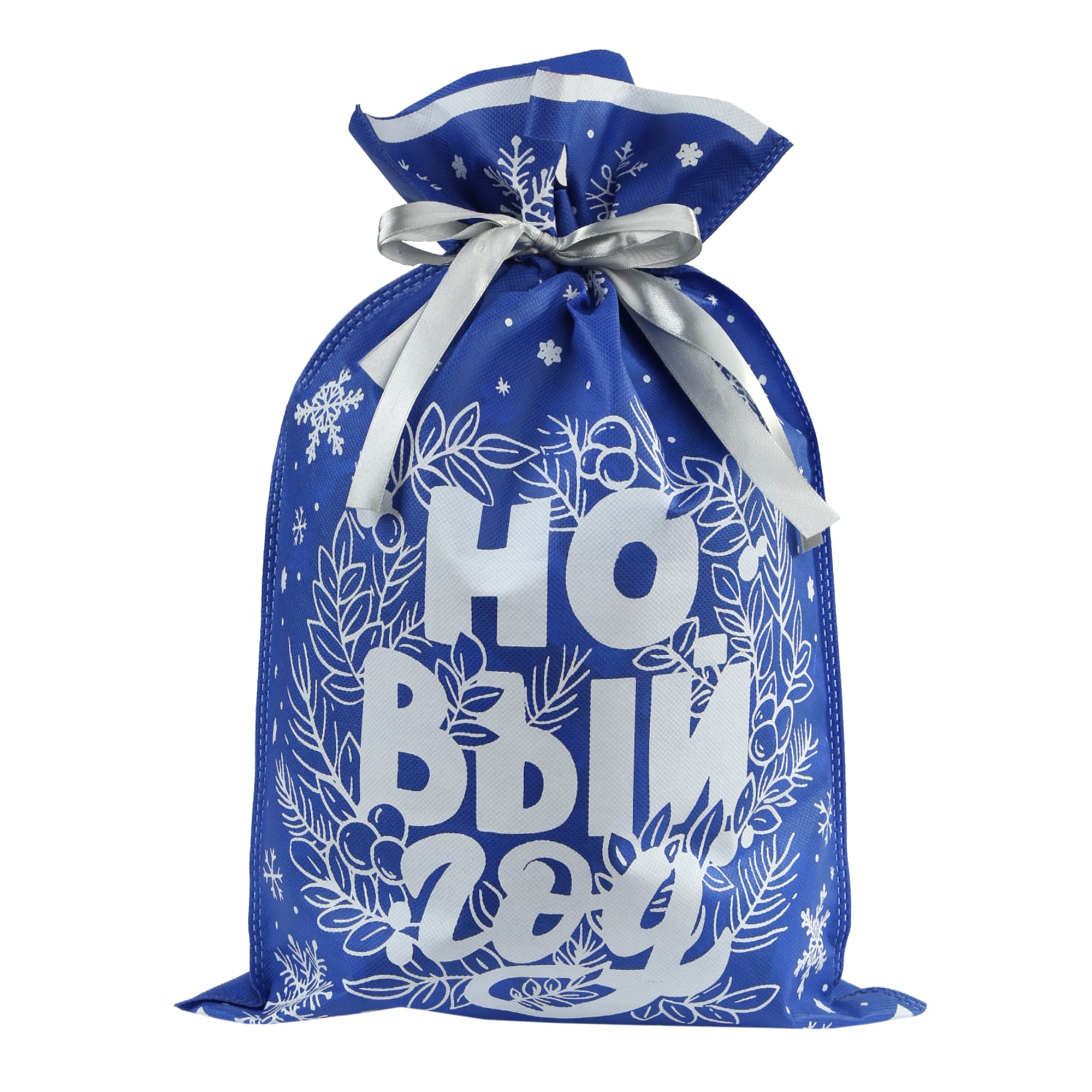 82801942 Мешочек с лентой синий 30х45 см Santreyd 