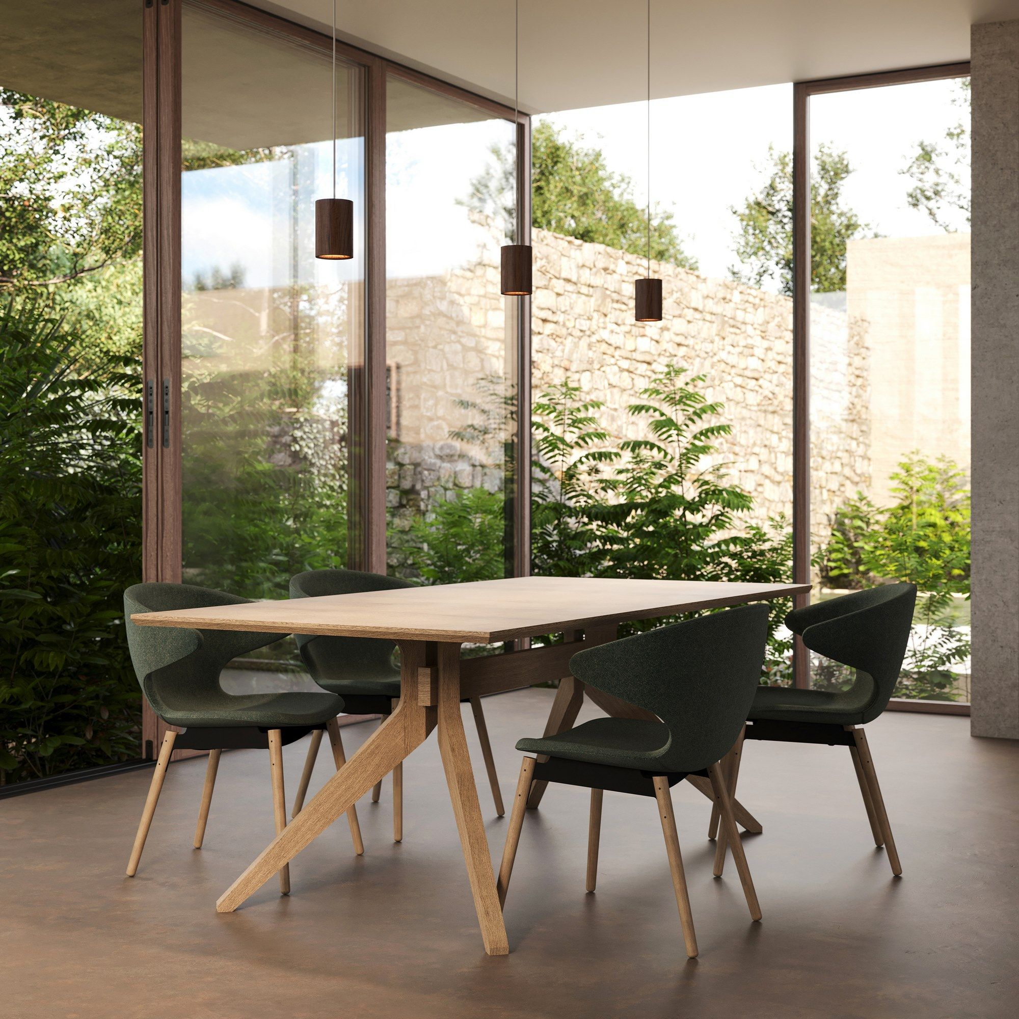 Мягкий тканевый стул с подлокотниками Case Ella ARCH-00086524 - Вид №33