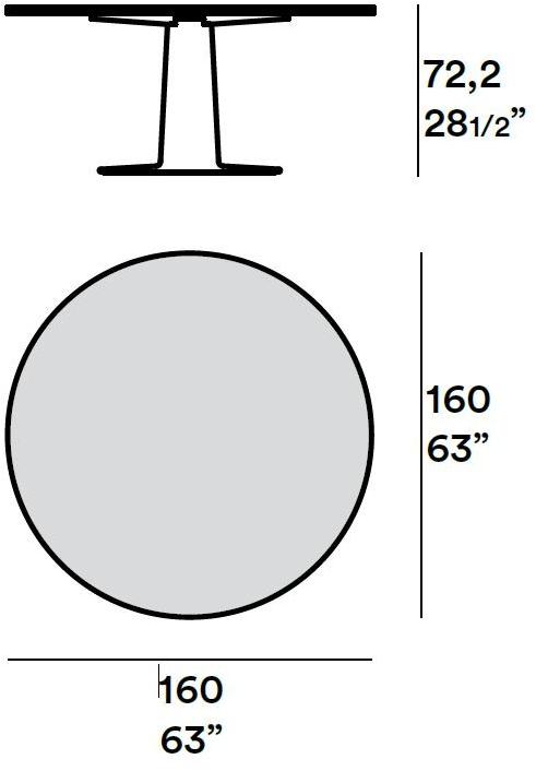 JESSE Круглый стол в маргласе sun-id-1432268 - Вид №3