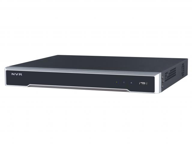 DS-7616NI-K2/16P_LI32111CT00 16-ти канальный ip-видеорегистратор с poe ибп в комплекте Hikvision Santreyd  - Вид №1