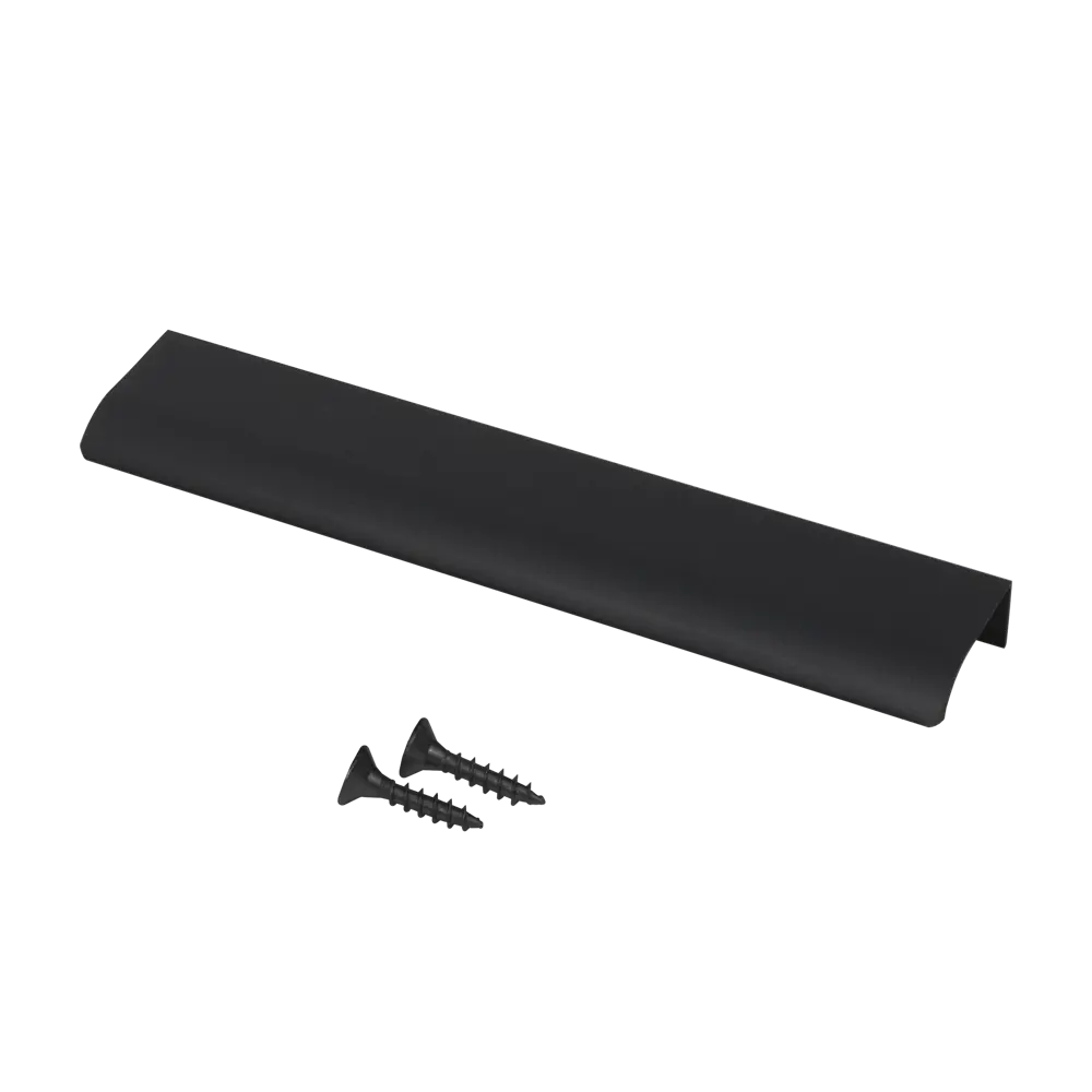 Мебельная ручка-профиль KONSENSA Мура 448 мм черная STLM-2067914 - Вид №4