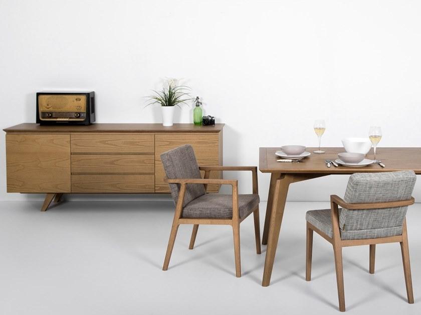 Anesis Буфет из массива дерева с ящиками  M506  - Вид №4