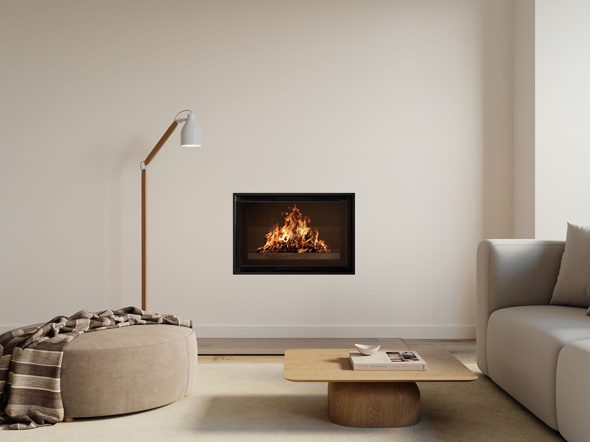 Каминная вставка RÜEGG HEATCUBE 49x75 STAR ARCH-00103571