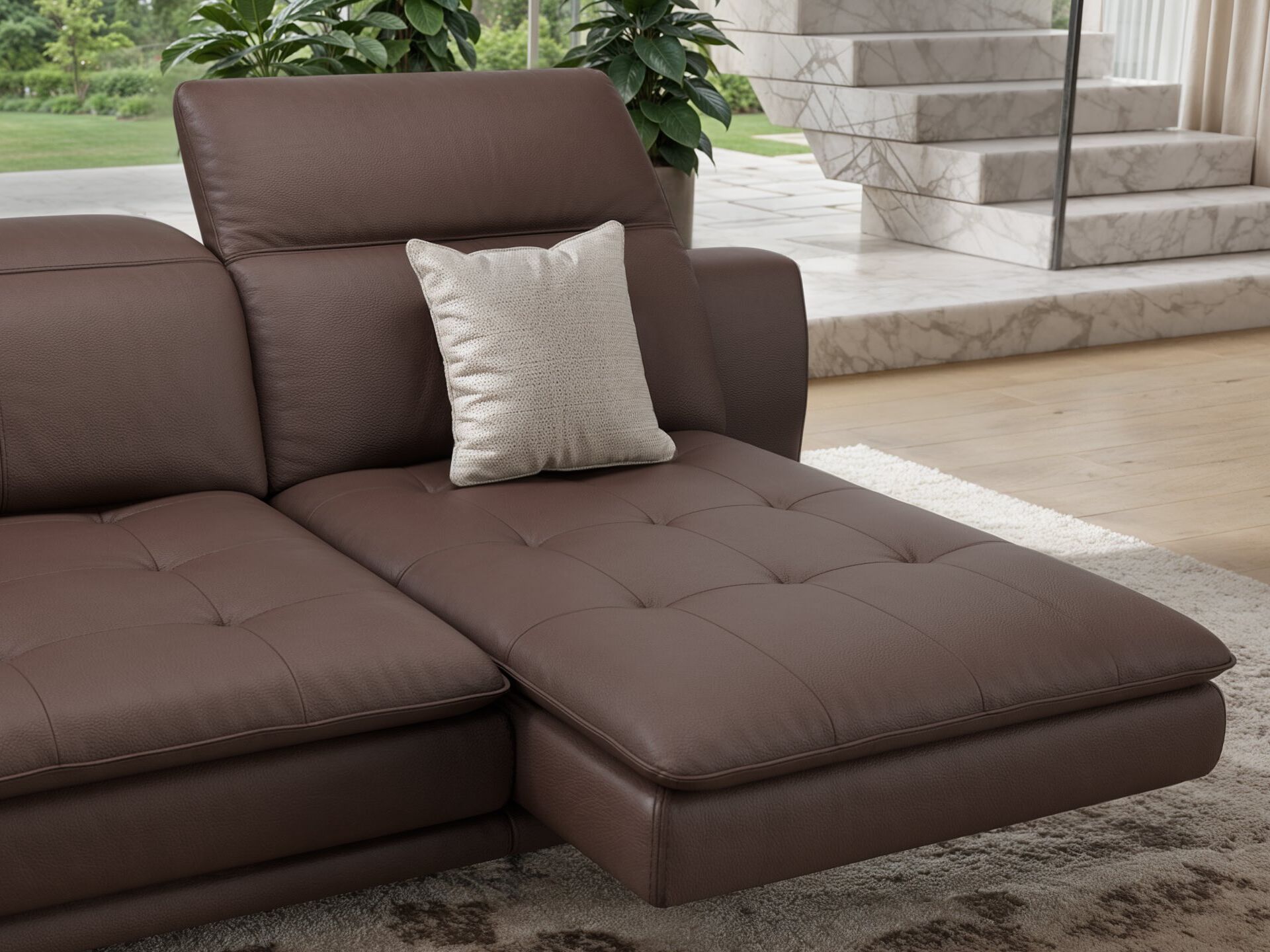 3-местный кожаный диван Sofanella Ницца ARCH-00121270 - Вид №5