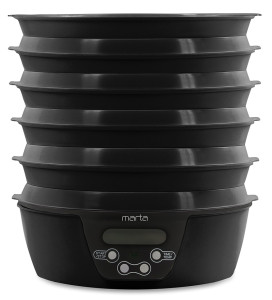 9934673 Сушилка для овощей и фруктов MARTA MT-FD1888D черный