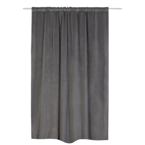 Штора на ленте Inspire Lirio 140x280 см цвет серый