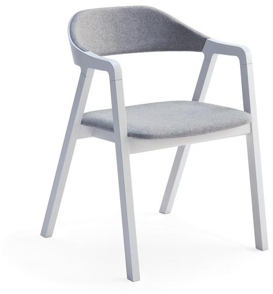 Billiani Стул из ясеня и ткани Layer 090 - Вид №10