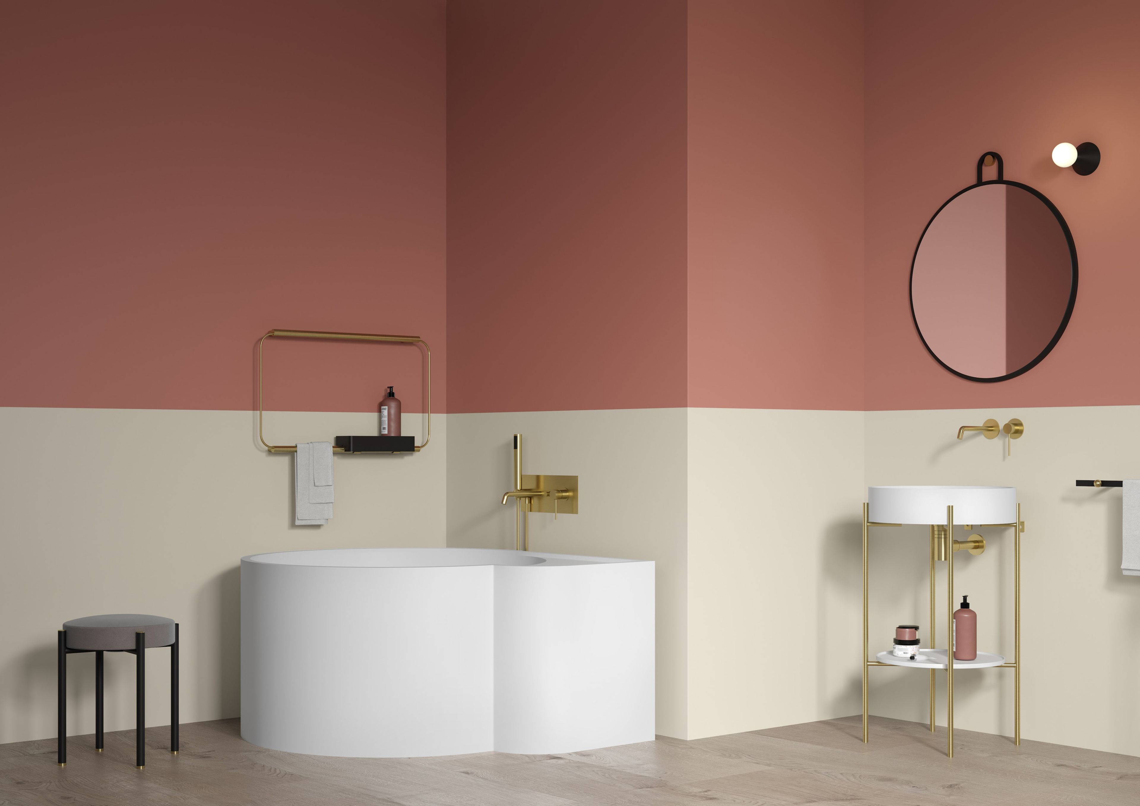 Круглая ванна Livingtec® Ex.T Nouveau ARCH-00083992 - Вид №4