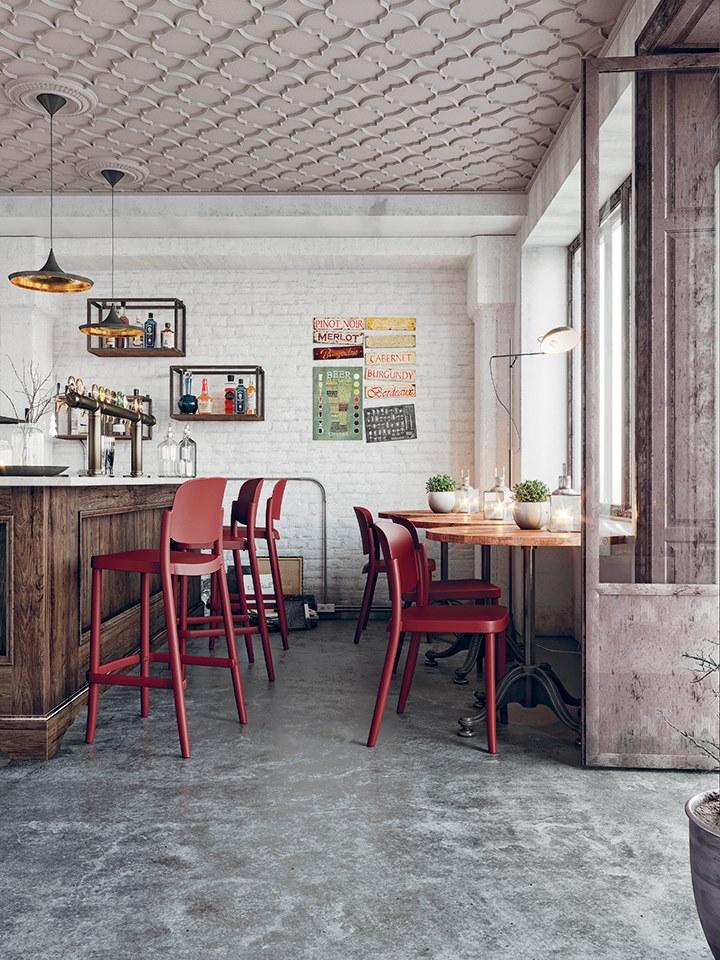 COLOS Штабелируемый стул из полипропилена Piazza sun-id-1421937 - Вид №3