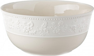 56453 JL Coquet Салатник средний 21,5см "Джорджия Айвори" Фарфор