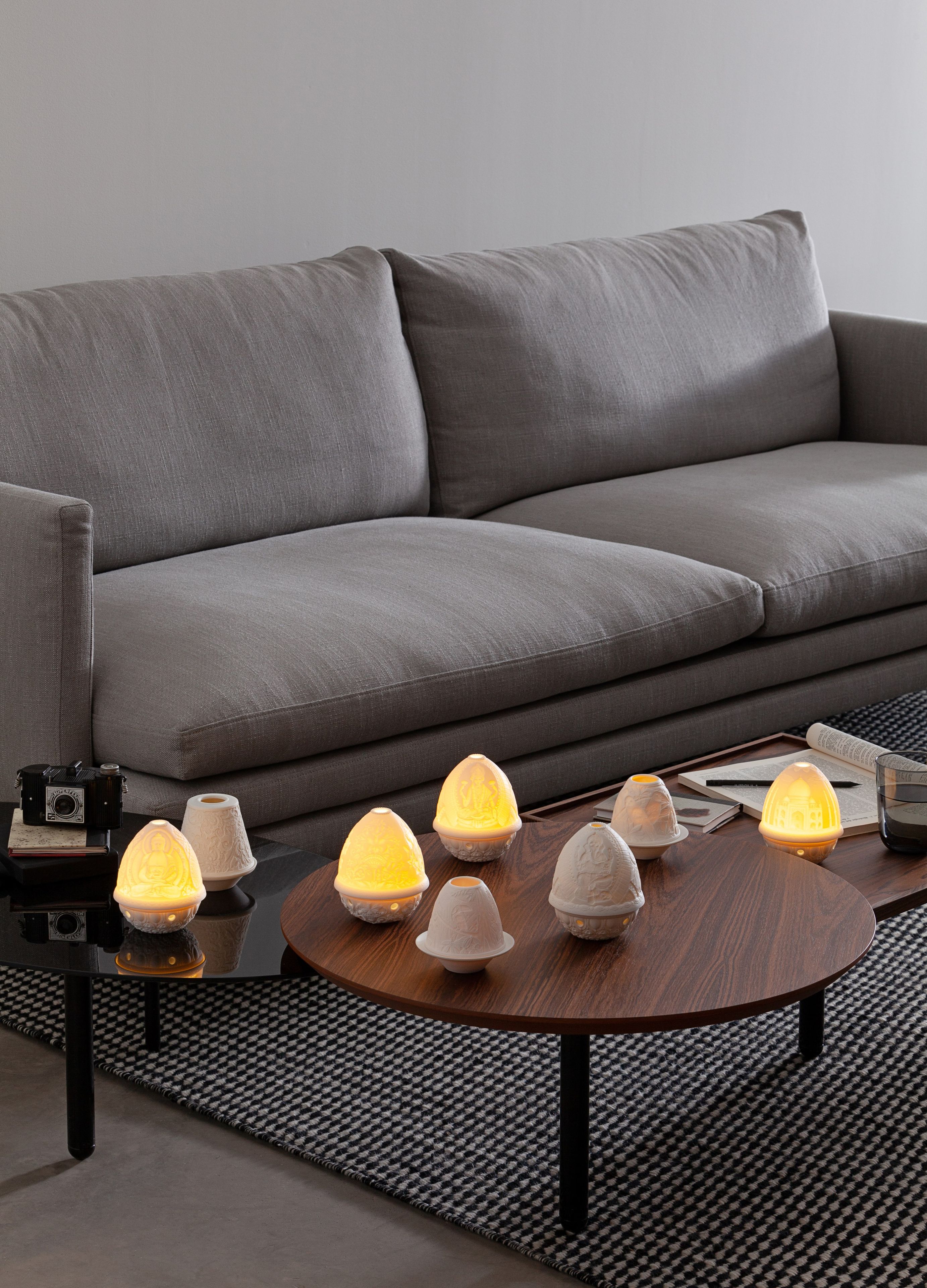 Настольная лампа с батарейным питанием в Китае Lladró Lithophanes ARCH-00009495