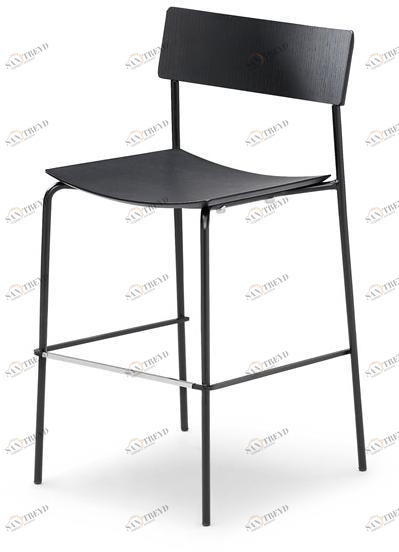 Midj Табурет кухонный деревянный со спинкой Mito sun-id-1356689