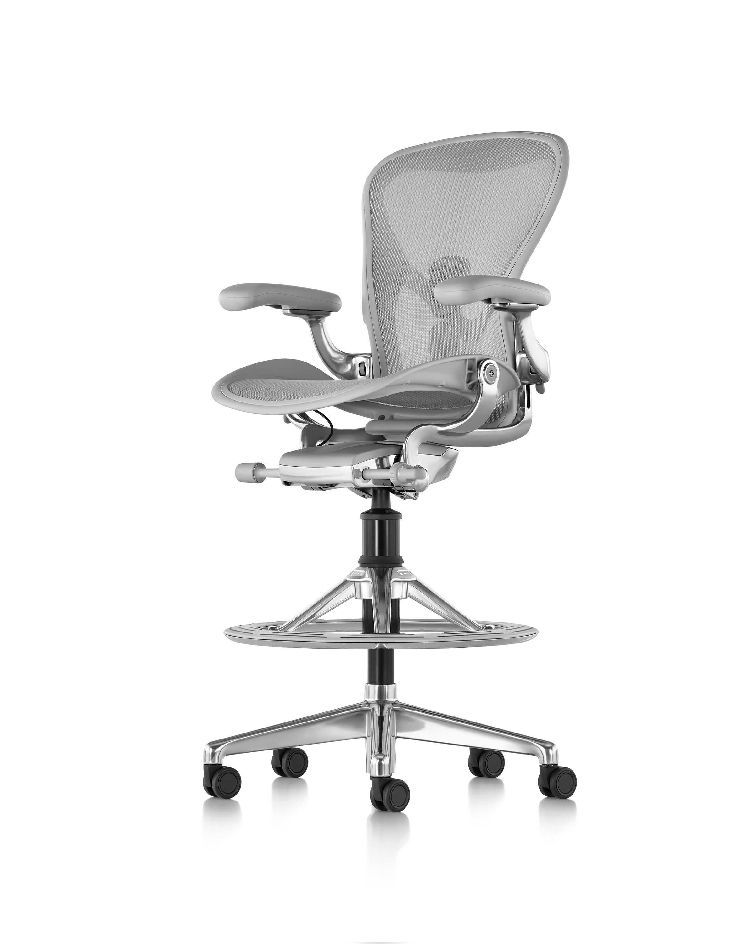 5 спиц поворотный офисный стул с подлокотниками Herman Miller Aeron ARCH-00029451 - Вид №33