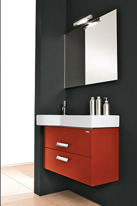 WALL 3 Комплект мебели cm 90 (p 35/50) Berloni Bagno 43297 - Вид №2