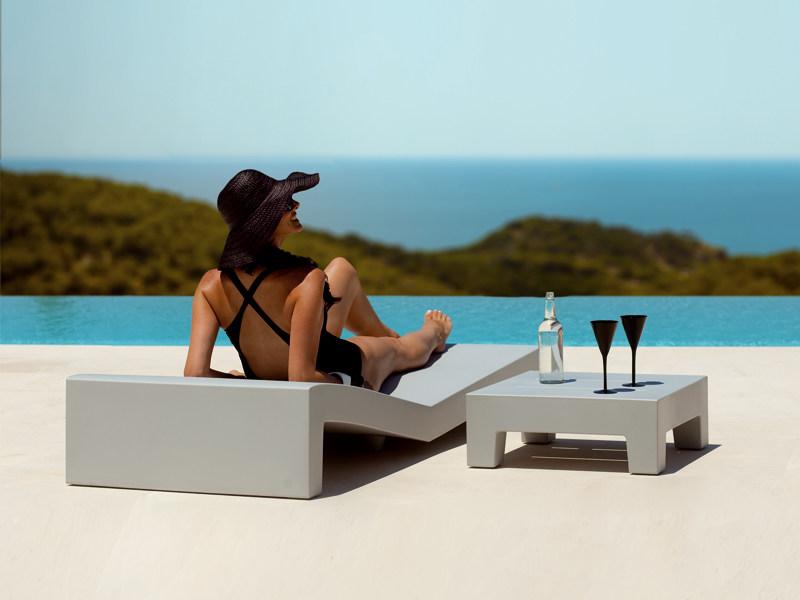 VONDOM Садовый шезлонг из смолы Jut sun-id-1473098 - Вид №7