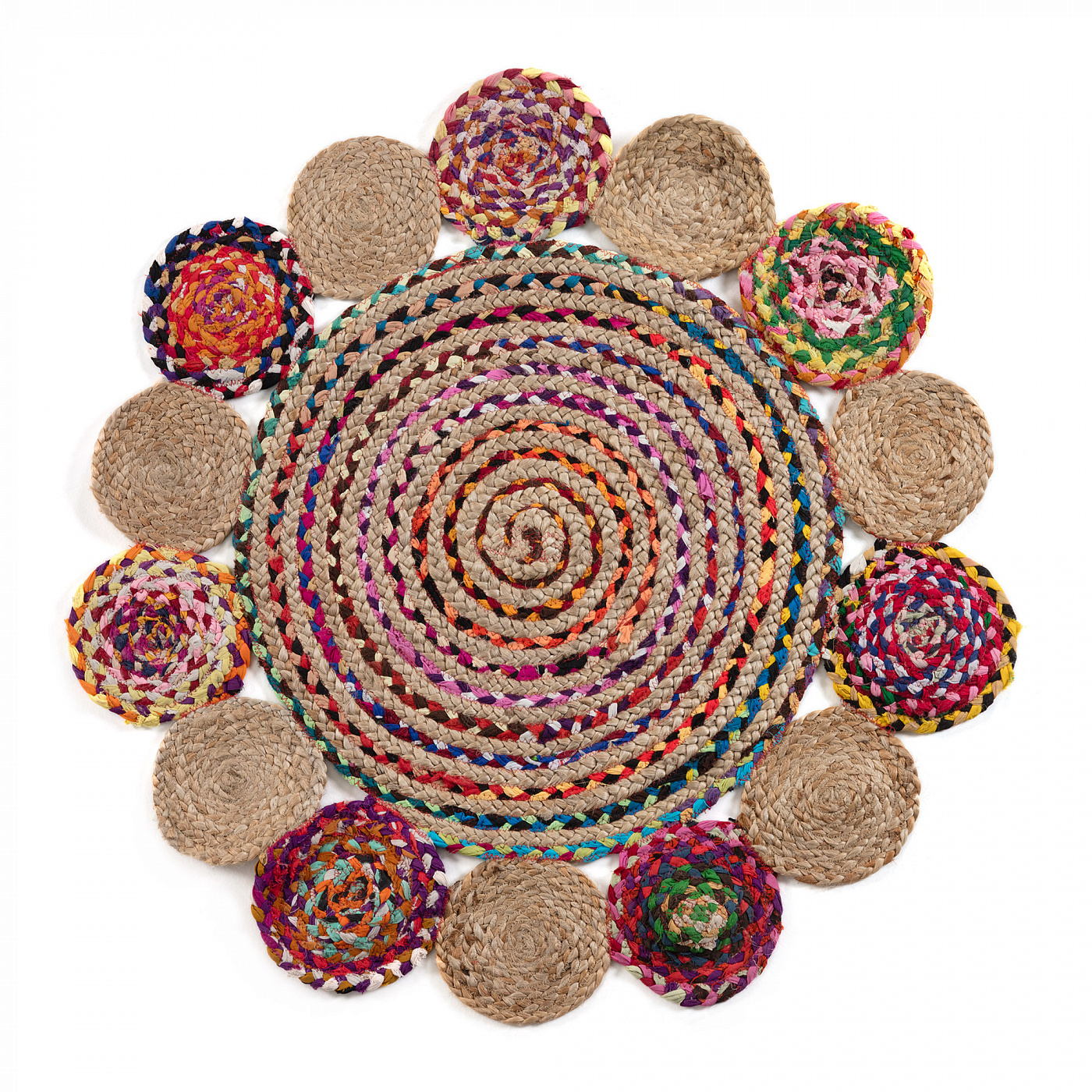 067903 Круглый ковер Ginnis 100 многоцветный La Forma Sining  - Вид №1