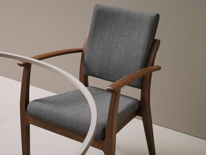 PIAVAL Штабелируемый тканевый стул с подлокотниками Mamy | contract 66-14/1 | 66-14/1n 66-14/1 ~ 66-14/1n - Вид №2