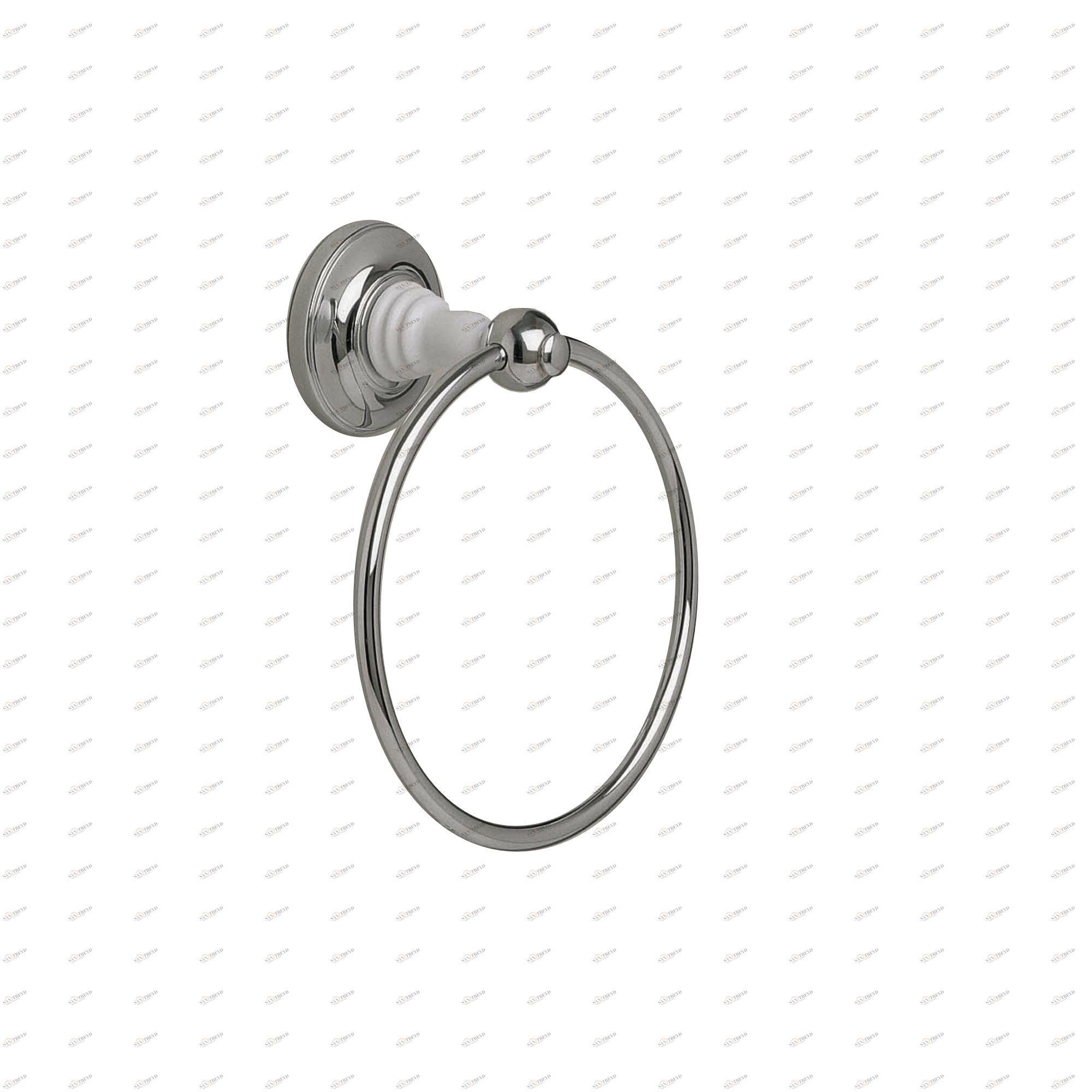 Traditional bathrooms Винтажное кольцо для полотенца Tb602.nk Латунь / фарфор 