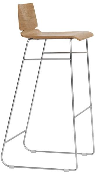 ZEITRAUM Барный стул на санках с подставкой для ног Form sun-id-1496020 - Вид №5