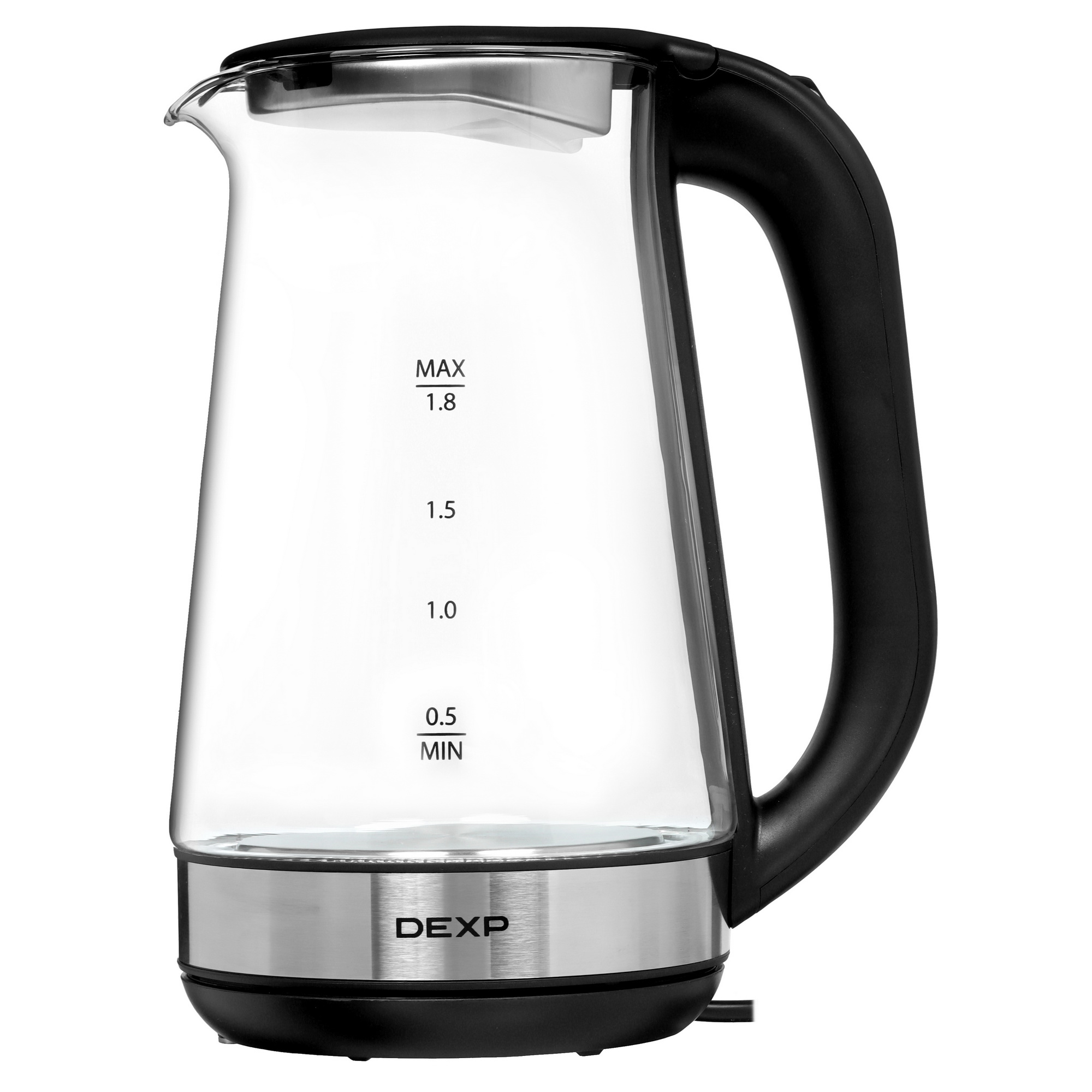 9072289 Электрочайник DEXP EK-12GJB черный STDN-0139406