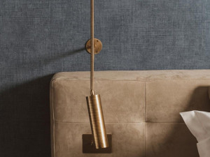 Регулируемая латунная светодиодная подвесная лампа