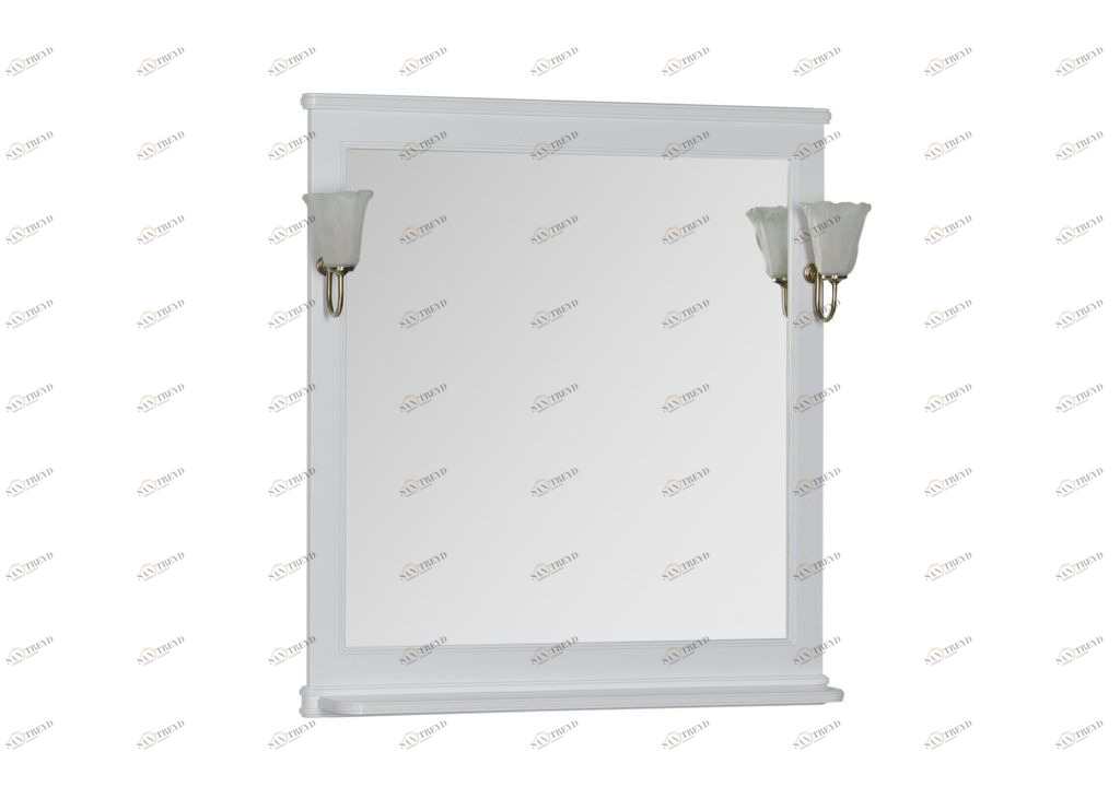 Зеркало Aquanet Валенса 90 белый 00180046