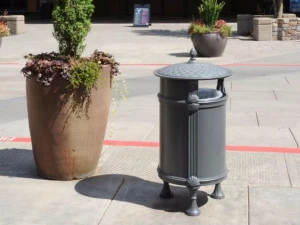 Neri Урна для мусора с крышкой для улицы Layia 2270