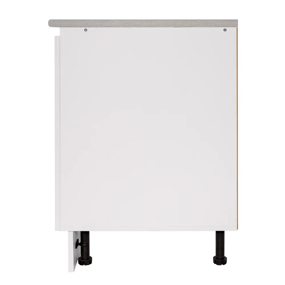 Кухонный шкаф напольный Миус 50x85x60 см ЛДСП цвет белый Santreyd STLM-2090932 - Вид №3