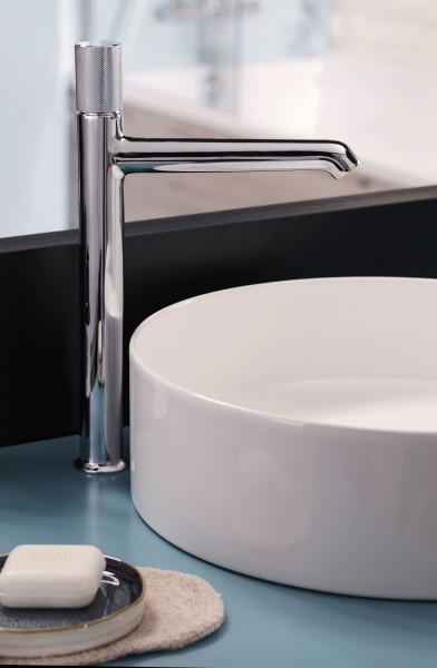 E24168-CP Смеситель для раковины - высокая модель, без донного клапана Jacobdelafon RIVOLI Santreyd - Вид №1