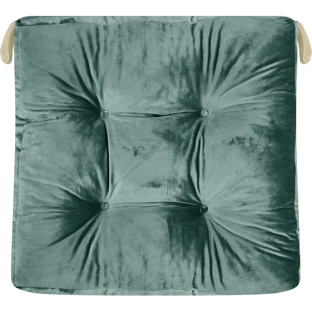 Подушка для стула Jimena 40x40 см цвет зелёный SEASONS STLM-2142460