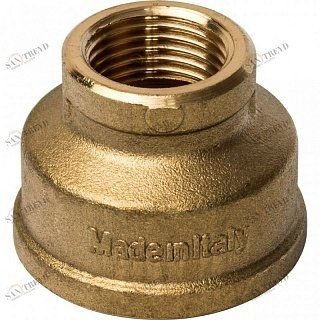 Муфта переходная ВВ 1х1/2" латунь STOUT SFT0005000112
