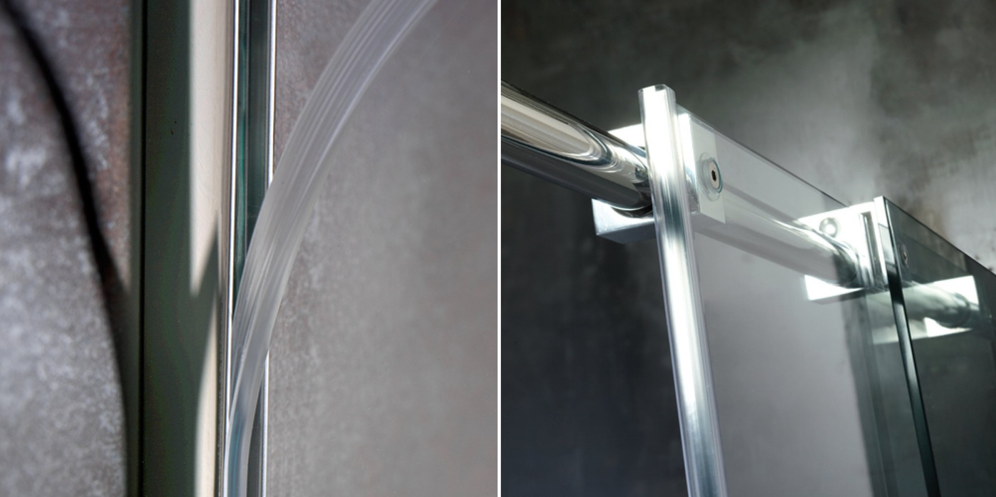 Душевой уголок Look L07 160x90 см Karolitalia BLUBLEULOOKL07160X90 - Вид №2