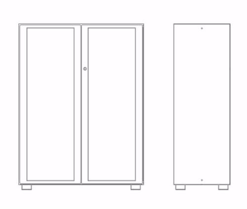 Dieffebi Офисный шкаф с звукопоглощающими дверцами Primo acoustic sun-id-1491312 - Вид №9
