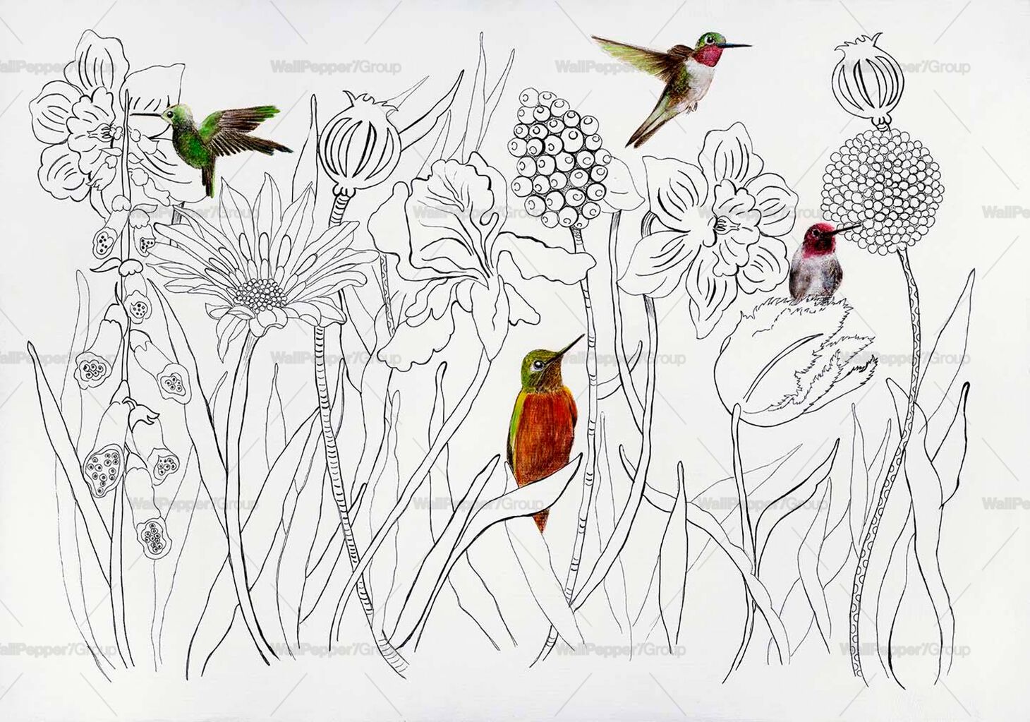 Восточные обои ПВХ бесплатно, экологически чистые, моющиеся WallPepper LEVANTE ARCH-00138765