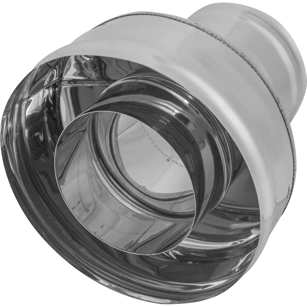 Переход Corax для дымохода ø115/200 мм из нержавеющей стали 89888226 КОРАКС STLM-0080131