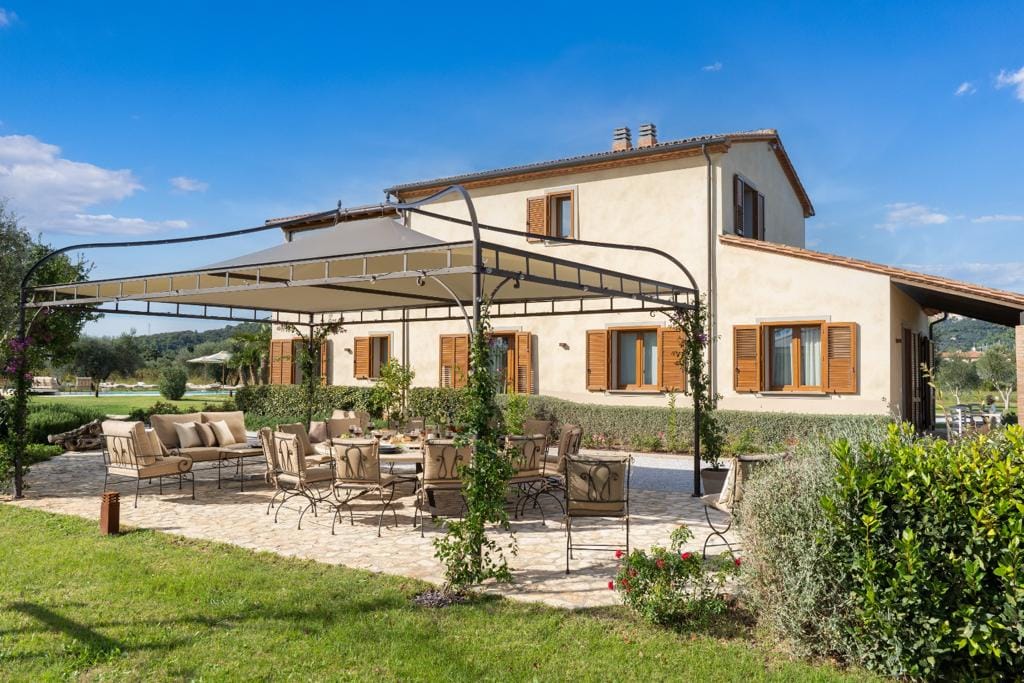 Круглый каменный садовый стол GH LAZZERINI Tavolo in pietra 12 ARCH-00092441 - Вид №3