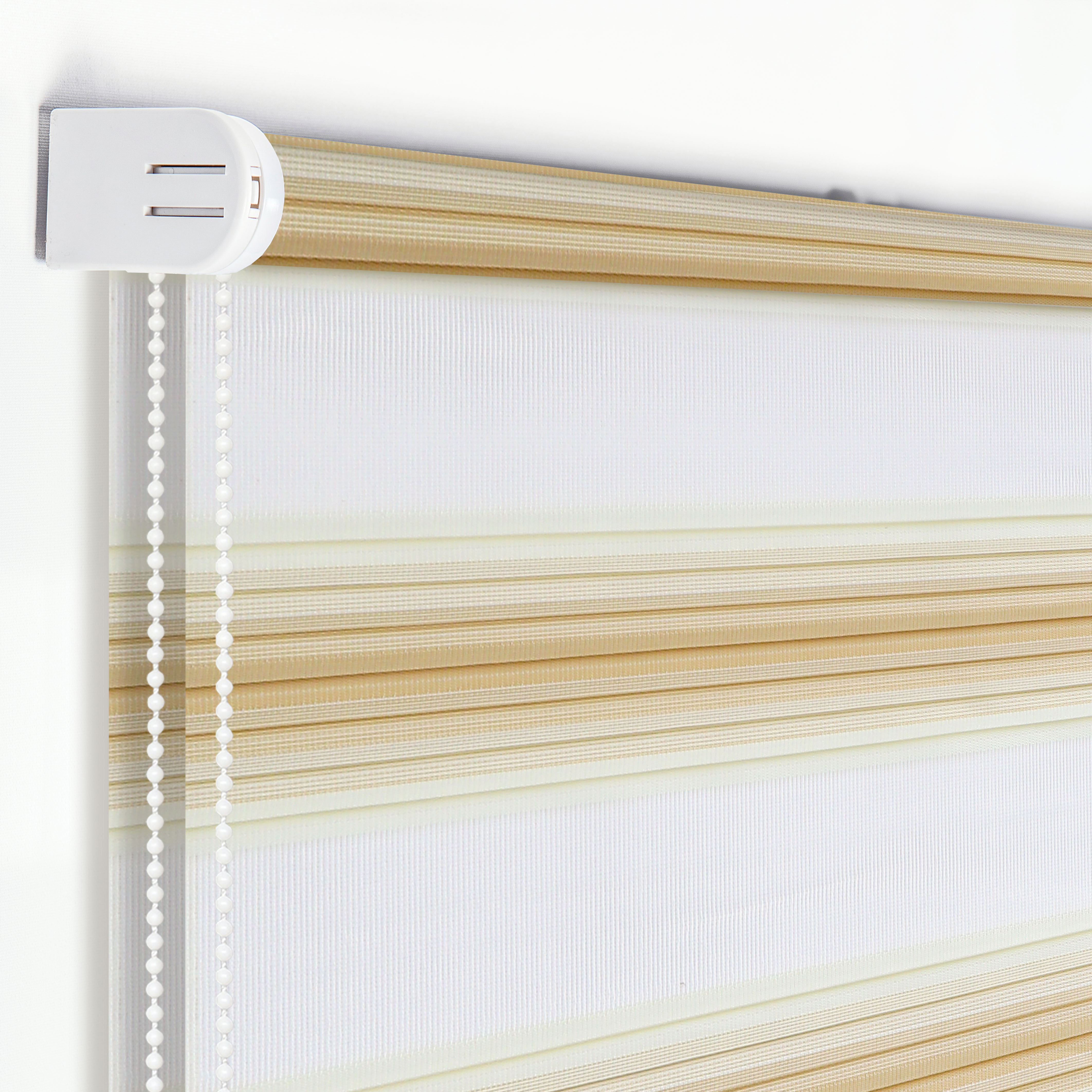 Рулонная штора Santreyd Palermo день-ночь бежевая 50×160 см 83503002 STLM-0041448 - Вид №1