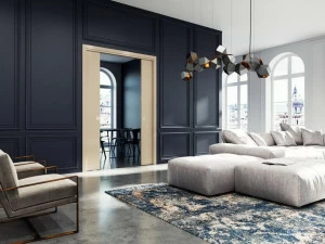 Ermetika Рама стойки в комплекте для карманных дверей с накладками