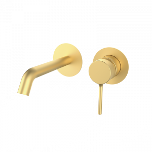 47535477 PREMIUM Матовый Gold Умывальник смеситель Матовое Золото GRB MIXERS