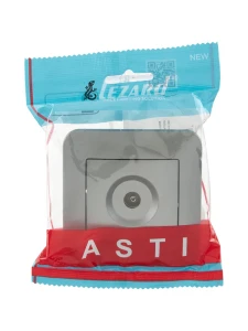 ASTI Розетка ТВ проходная платина
