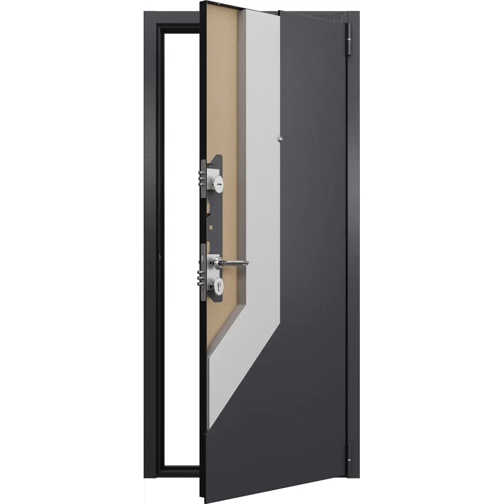 TOREX Моско Айс - входная дверь с усиленной защитой и отделкой орех лучистый 89422151 STLM-1568656 - Вид №18