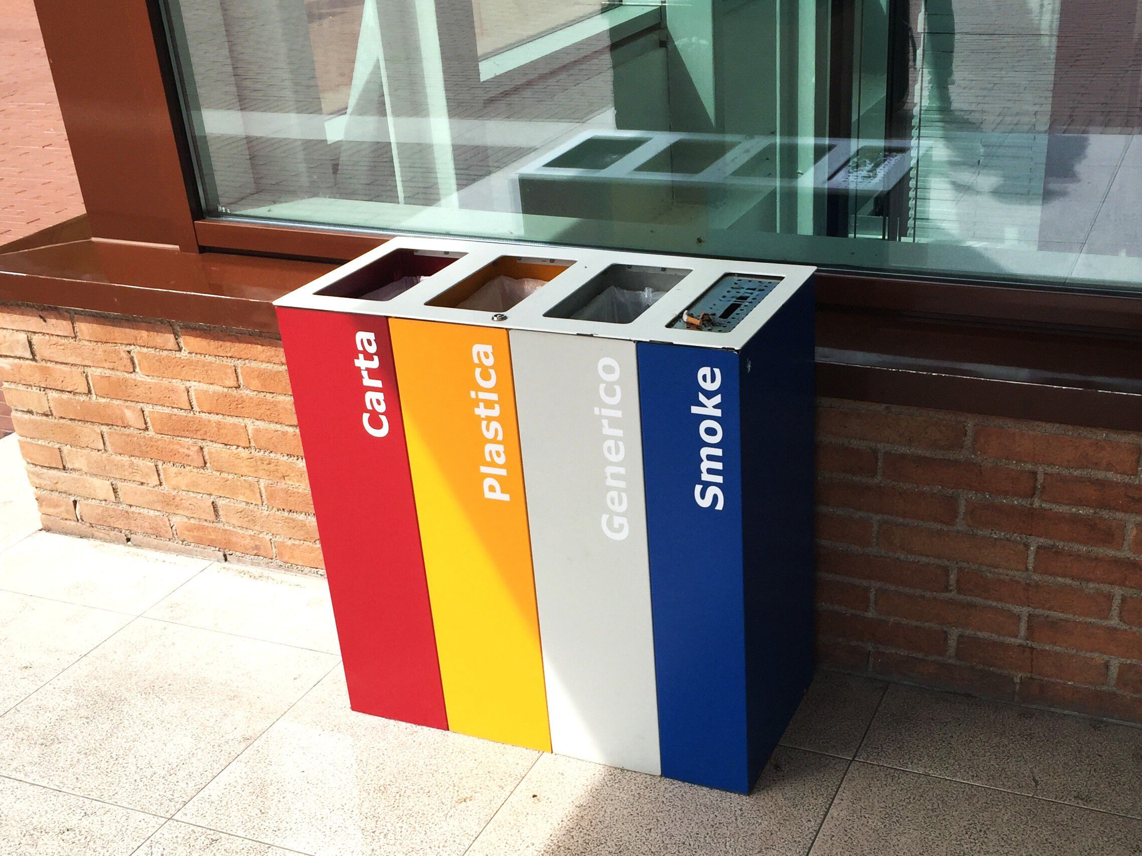 Стальная корзина для мусора для утилизации отходов Studio Città ECO BIN ARCH-00062260