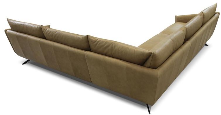 Rossini Sofas Угловой диван в коже Atene sun-id-1443322 - Вид №3
