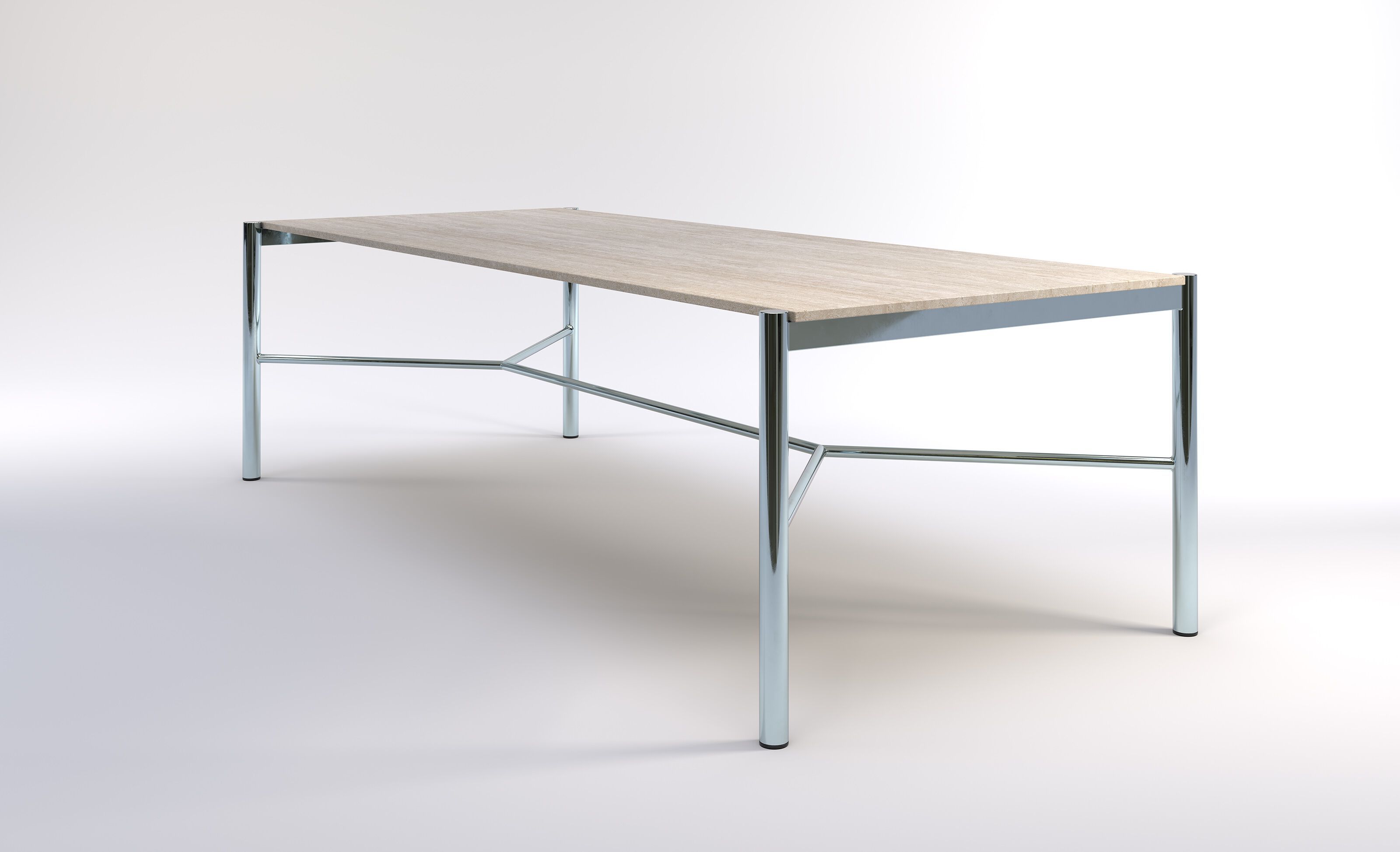 Прямоугольный каменный обеденный стол Phase Design Fryman ARCH-00104383 - Вид №6