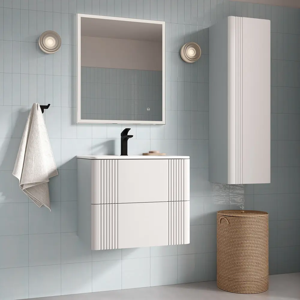 Фасад для пенала Iddis Lahta 30 см LAH30W1i89 МДФ цвет белый STLM-2095728 - Вид №6