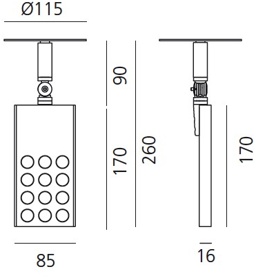 Artemide Светодиодное освещение из алюминия Pad sun-id-1489794 - Вид №8