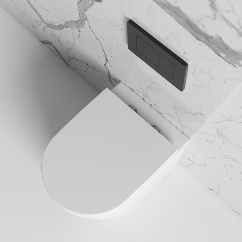 Керамический напольный туалет с пластиной и сливной кассетой LUSSO без ARCH-00145298 - Вид №8