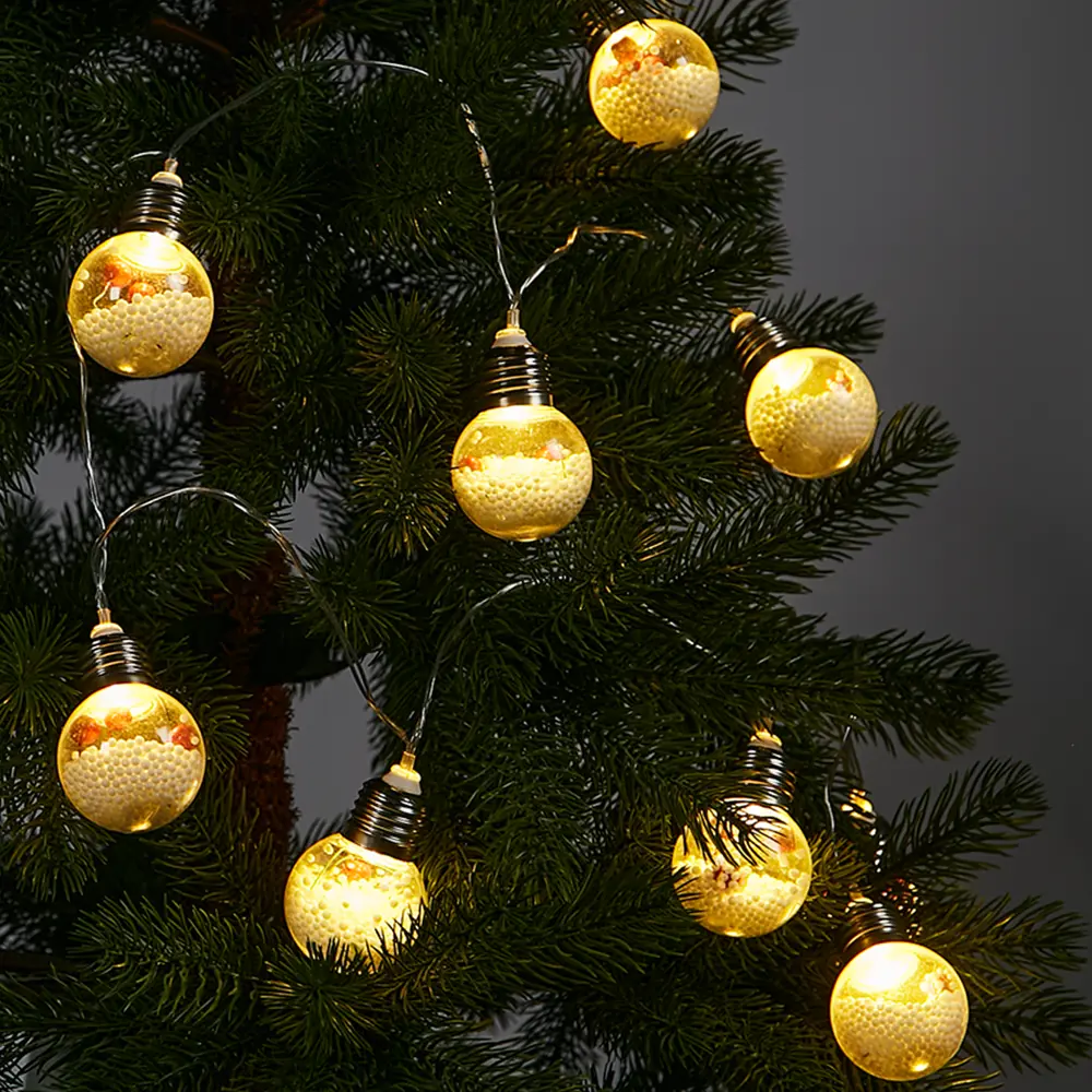 88943036 Электрогирлянда Лампочки 20x0.5 м теплый белый свет STLM-0960566 Santreyd  - Вид №8