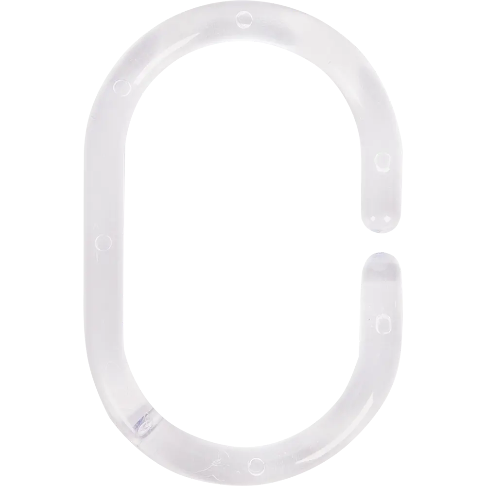 Кольца для шторок Sensea пластиковые цвет прозрачный 12 шт STLM-2071752