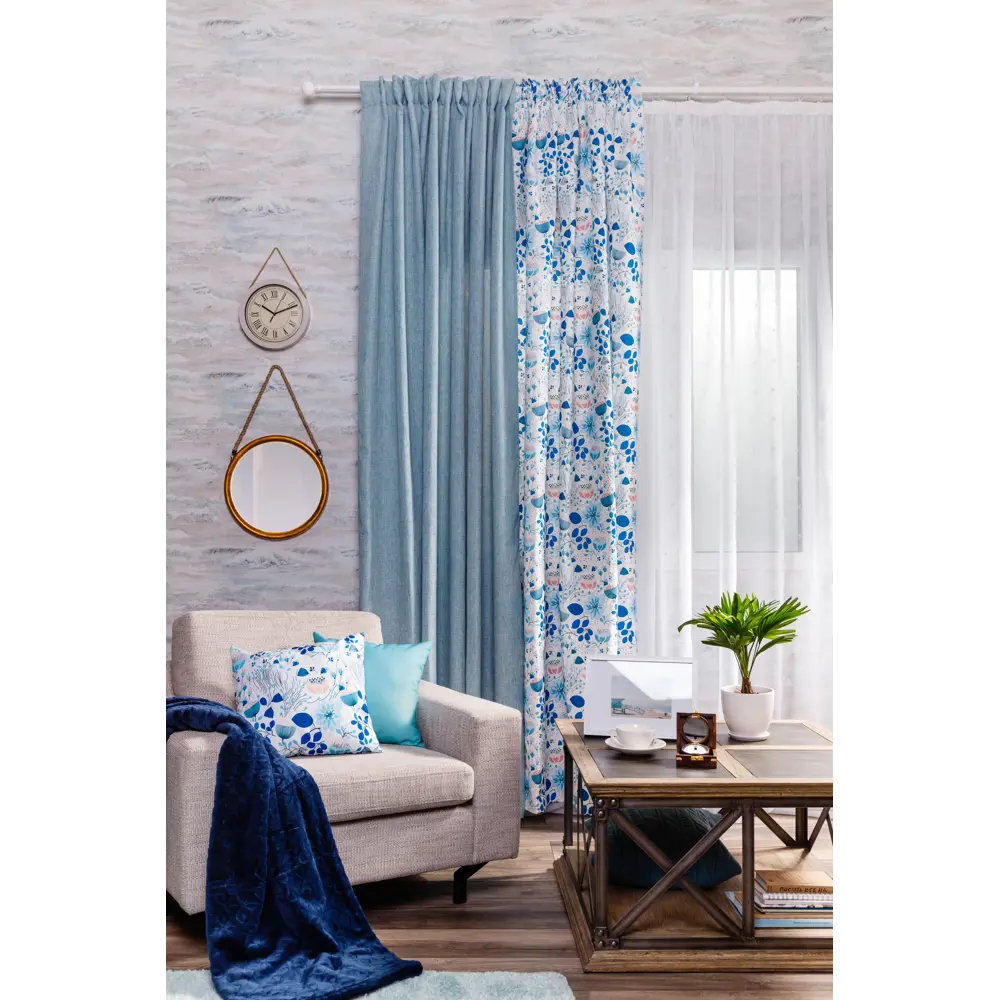 Тюль на ленте батист Волна 250x260 см цвет белый ТОРГОВЫЙ ДОМ ТЕКСТИЛЬ STLM-2076281 - Вид №7